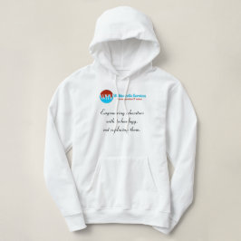Empowering opvoeders-Hooded zweet shirt voor vrouw