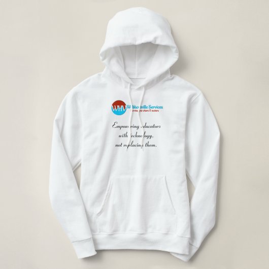 Empowering opvoeders-Hooded zweet shirt voor vrouw (Design voorkant)