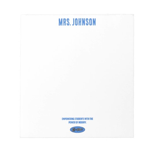 Empowering Students: Power Of Inquiry Science Notitieblok (Voorkant)