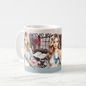 Empowering vrouwen creatief artistiek koffiemok (Voorkant links)