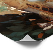 Empowering Woman Warrior Poster | MOTIVATIE FEM (Hoek)