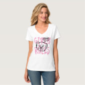 Empowering Women: MEISJES REGELS Kunstwerk T-shirt (Voorkant volledig)