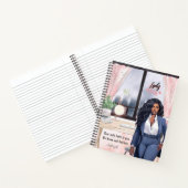 Empowerment Ambitieuze zakenvrouw Notitieboek (Binnen)