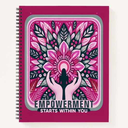 Empowerment begint in jou notitieboek (Voorkant)