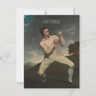 Empowerment Blijf sterk Art Blank Briefkaart