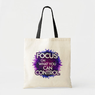 Empowerment Canvas tas - 'Focus op wat je kunt tel