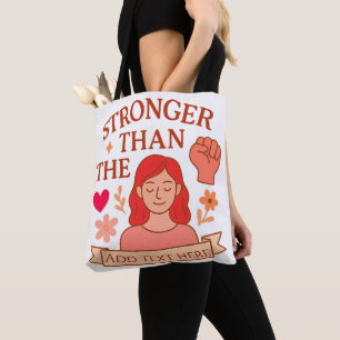 Empowerment Design – Bewerkbaar Tekstveld Tote Bag