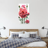 Empowerment door anjerenergie canvas afdruk (Insitu (Slaapkamer))