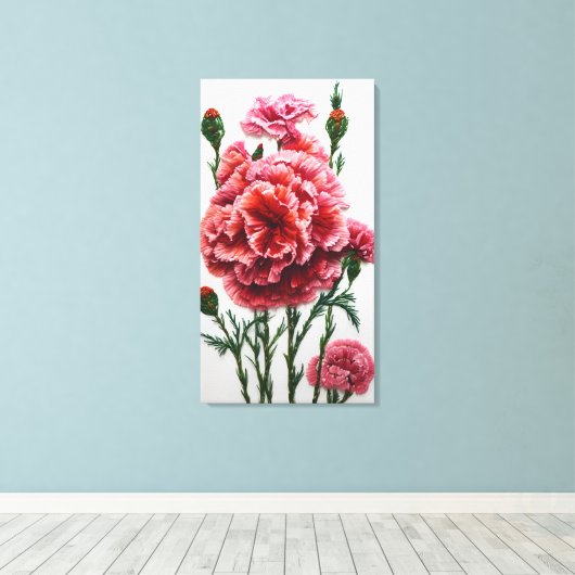 Empowerment door anjerenergie canvas afdruk (Insitu (Houten vloer))