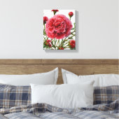 Empowerment door anjerenergie canvas afdruk (Insitu (Slaapkamer))