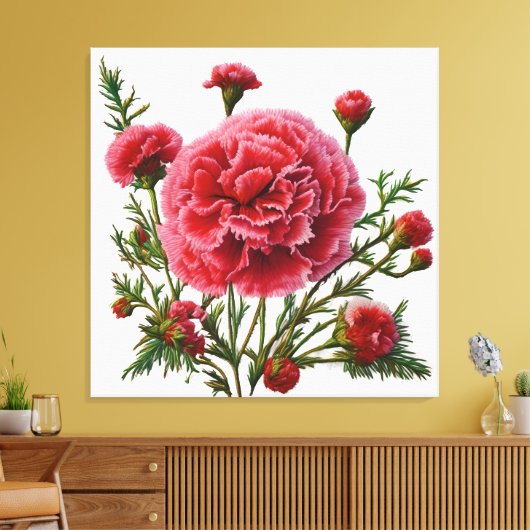 Empowerment door anjerenergie canvas afdruk (Insitu (Woonkamer))