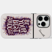 Empowerment door zelfverdediging Case-Mate iPhone case (Achterkant (horizontaal))