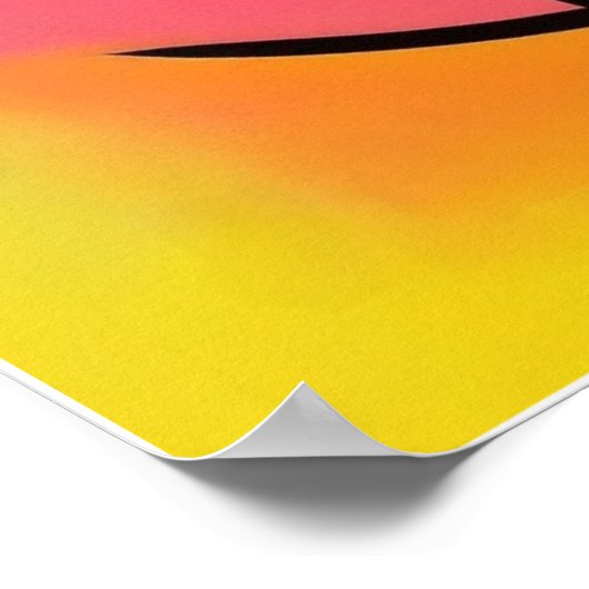 Empowerment en succes: een kleurrijke bevestiging poster (Hoek)