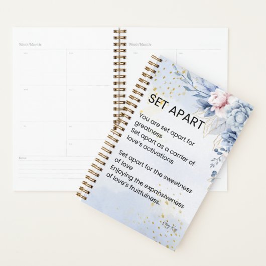 Empowerment gedicht apart zetten planner (Display)