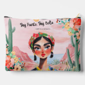 Empowerment in Bloom: Persoonlijk Monogram Etui (Achterkant)