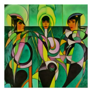 Empowerment is gelijk aan Abstracte aandelenkunst Perfect Poster