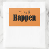 Empowerment laat het gebeuren Sticker (Tas)