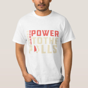 Empowerment Merch: Women's March Gear T-shirt