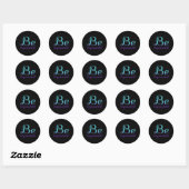 Empowerment Preventie Bewustzijn Ronde Sticker (Vel)