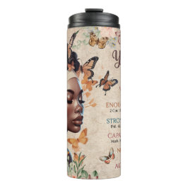 Empowerment van Afro-Amerikaanse vrouwen Thermosbeker