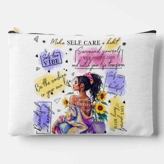 Empowerment van de vrouw inspireert positieve beve etui (Voorkant)