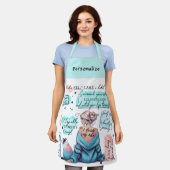 Empowerment van de vrouw inspireert positieve beve schort (Gedragen)