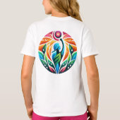 Empowerment van jonge meisjes t-shirt (Achterkant)