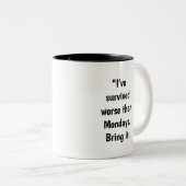 empowerment van koffie-mok, tweekleurige koffiemok (Voorkant rechts)