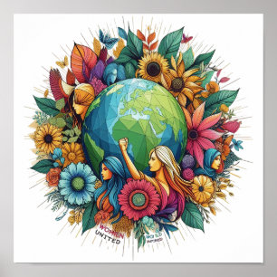 Empowerment van vrouwen poster