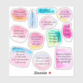 Empowerment van Vrouwen Sticker (Vel)