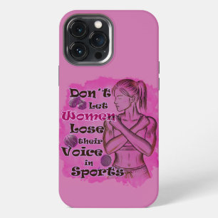 Empowerment van vrouwen. Vrouwen spreken voor zich iPhone 13 Pro Max Hoesje