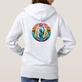 Empowerment van vrouwenstemmen hoodie (Achterkant)