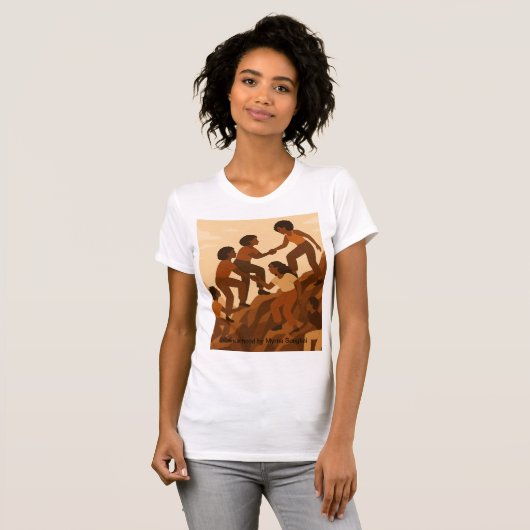 empowerment van zusters t-shirt (Voorkant volledig)