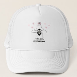 Empowermentpet voor sterke vrouwen trucker pet