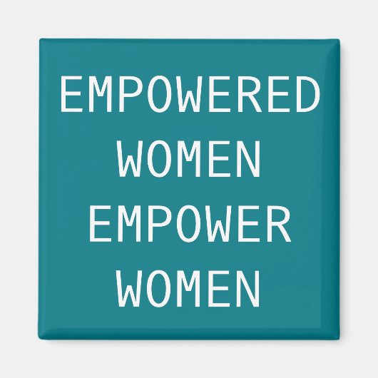 Empowervrouwen geven de Cool RBG Magneet (Voorkant)