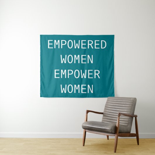 Empowervrouwen geven de Cool RBG Wandkleed (In Situ (horizontaal))