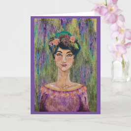 Empress Amethyst Asian Noblewoman Queen Kaart