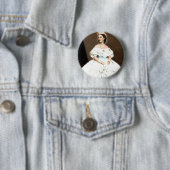Empress Carlota Ronde Button 5,7 Cm (In situ)