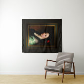 Empress Carlota van Mexico door Hermann Winterhalt Wandkleed (In Situ (horizontaal))