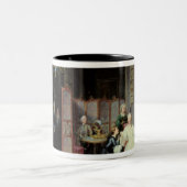 Empress Catherine the Great die een Tweekleurige Koffiemok (Center)