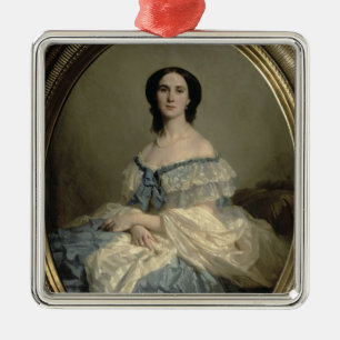 Empress Charlotte van Mexico Metalen Ornament