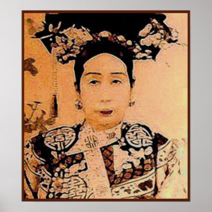 Empress dowager van China Poster