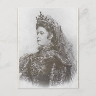 Empress Elisabeth Austria - Sissi 1899 im memoriam Briefkaart