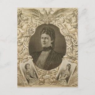 Empress Elisabeth Austria - Sissi, dood van Sisi Briefkaart