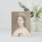 Empress Elisabeth Austria - Sissi, Sisi Briefkaart (Staand voorkant)