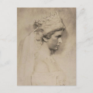 Empress Elisabeth Austria - Sissi, Sisi en profile Briefkaart