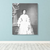 Empress Elisabeth of Austria  – Hanfstaengl Canvas Afdruk (Insitu (Houten vloer))