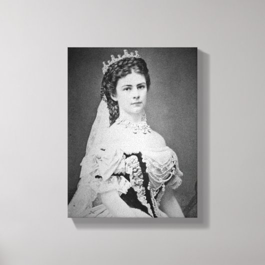 Empress Elisabeth of Austria Hungary Canvas Afdruk (Voorkant)