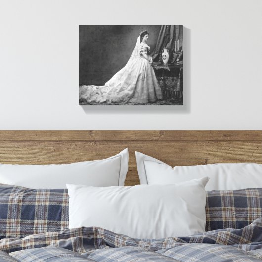 Empress Elisabeth of Austria Hungary Canvas Afdruk (Insitu (Slaapkamer))