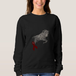 Empress Elisabeth of Austria on horse red-black Trui
